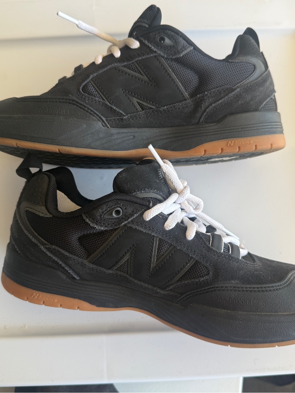 New Balance Numeric 808 Tiago Lemos Black Sneakers with Gum Sole M9.5/W11